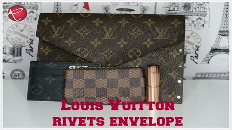 Louis Vuitton Rivet Enveloppe Monogram Canvas 